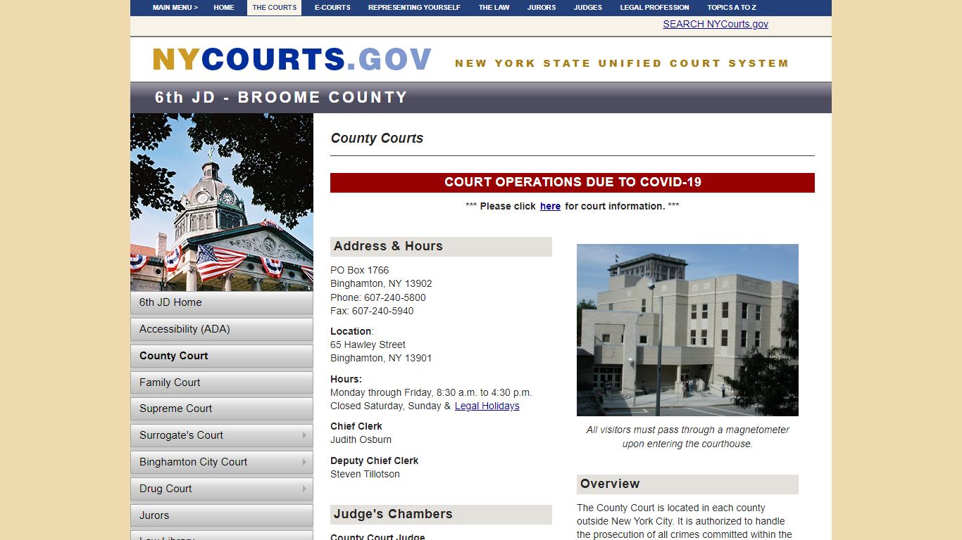 County Courts | NYCOURTS.GOV